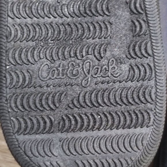 Cat & Jack ballerina shoes very dark blue girls' size 4 NWT - Picture 7 of 8